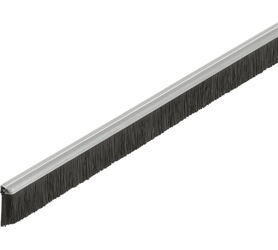 Изображение товара Уплотнитель Hafele щеточный, черный, 2000 мм 950.06.093