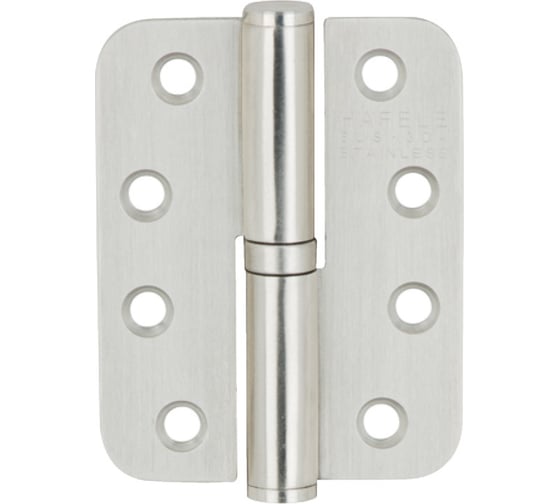 Изображение товара Накладная петля Hafele сталь матовая, DL 80x62 мм 926.20.503
