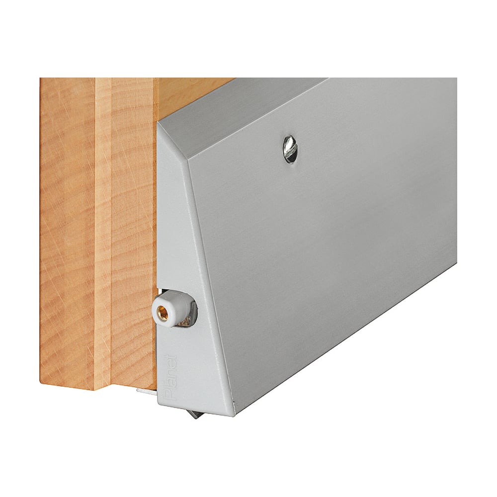 Изображение товара Накладка на накладной порог Hafele алюминий, серый, 1250 мм 950.10.906