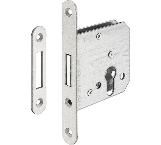 Изображение товара Врезной замок Hafele PZ серебристый 55/20 911.22.698