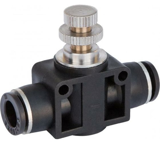 Изображение товара Фитинг с винтовым краном трубки ПВХ 10 шт, 10 мм ДАЛИ-авто DA-01291