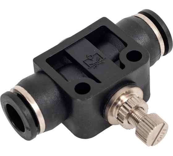 Изображение товара Фитинг с винтовым краном трубки ПВХ 10 шт, 8 мм ДАЛИ-авто DA-01290