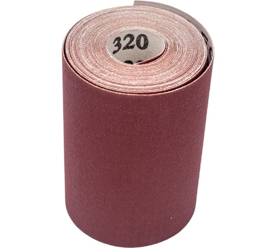 Изображение товара Шлифшкурка Бобина М63 0.1x5 м, P320, 14А, на тканевой основе, водостойкая CNIC 54044