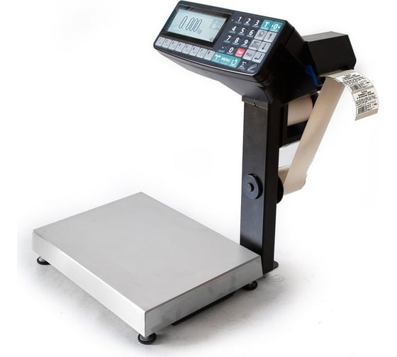 Изображение товара Весы - регистраторы с возможностью печати этикетки МАССА-К МК-15.2-R2P-10-1 20953