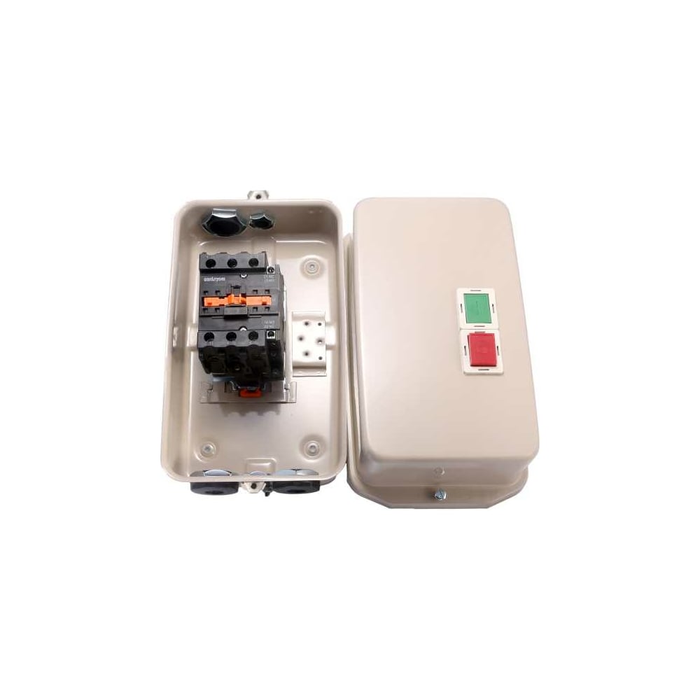 Изображение товара Пускатель ВТМ ПМЛ-3120-40А-42АС-(1з+1р)-УХЛ3-А - силовой монтажный пускатель для электромоторов