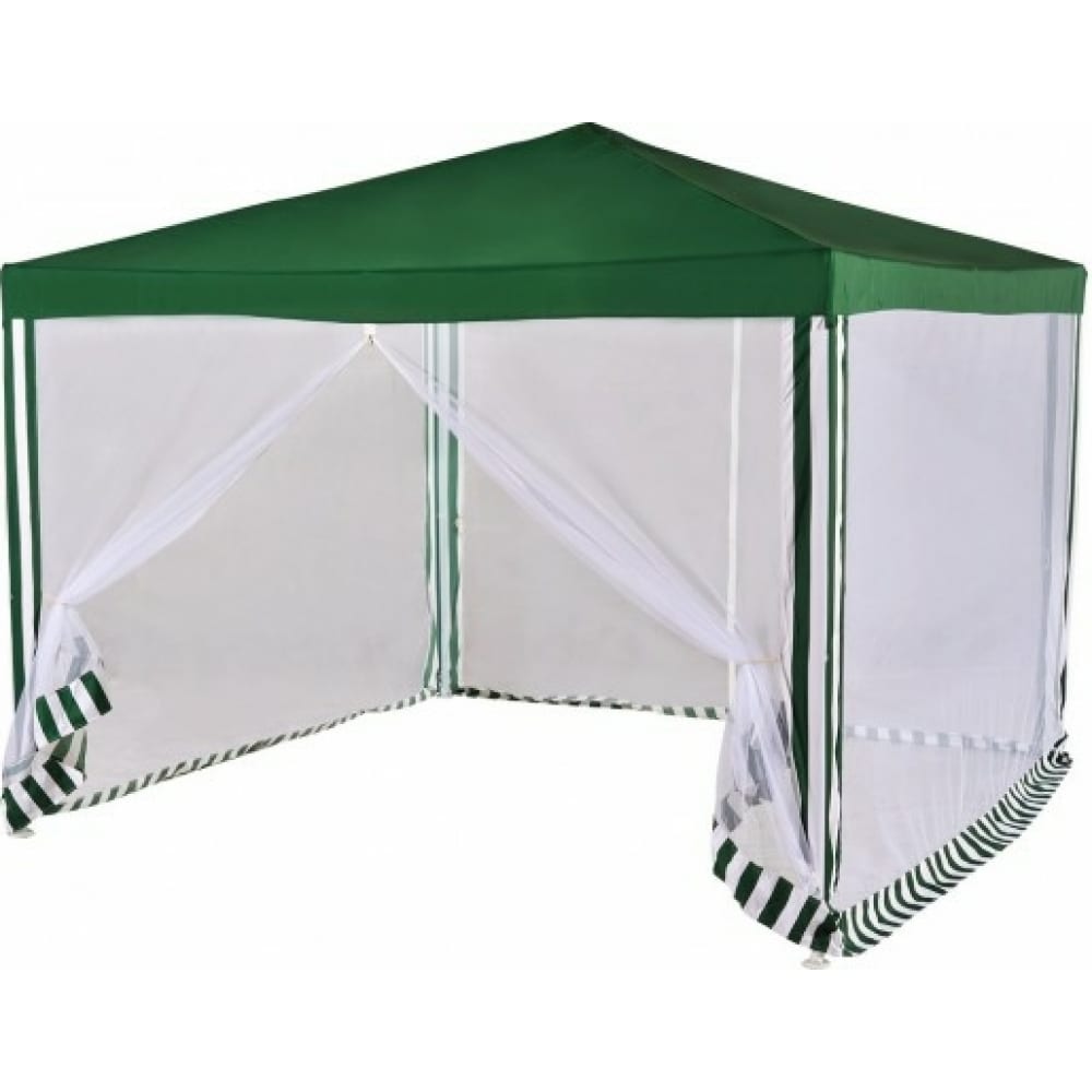 Шатер Green glade шатер садовый 3 3м белый закрытый зауженный