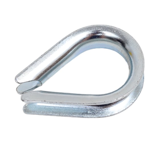 Изображение товара Коуш для стальных канатов КРЕП-КОМП DIN 6899, М6 5 шт. кск6мф