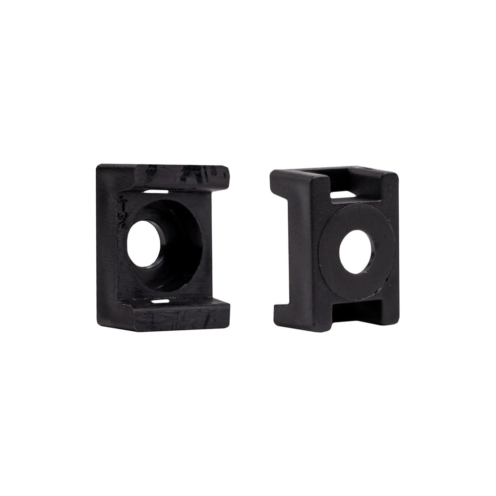 Изображение товара Площадка под шуруп КРЕП-КОМП черная, 19х19 мм, 1000 шт. пшч19