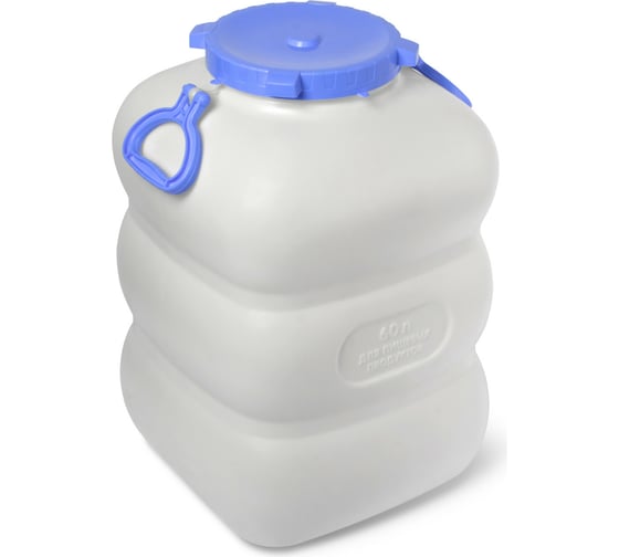 Изображение товара Фляга Martika Гранде 60 л, с ручками, белая С912БЕЛ