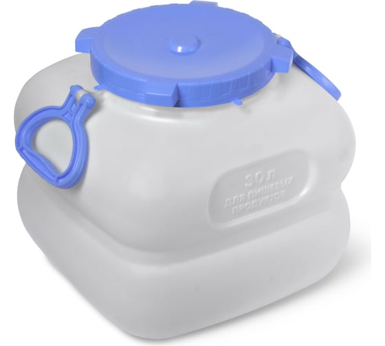 Изображение товара Фляга Martika Гранде 30 л, с ручками, белая С909БЕЛ