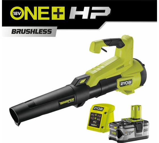 Изображение товара Бесщеточная воздуходувка Ryobi ONE+ 18В RY18BLXC-140 5133005357