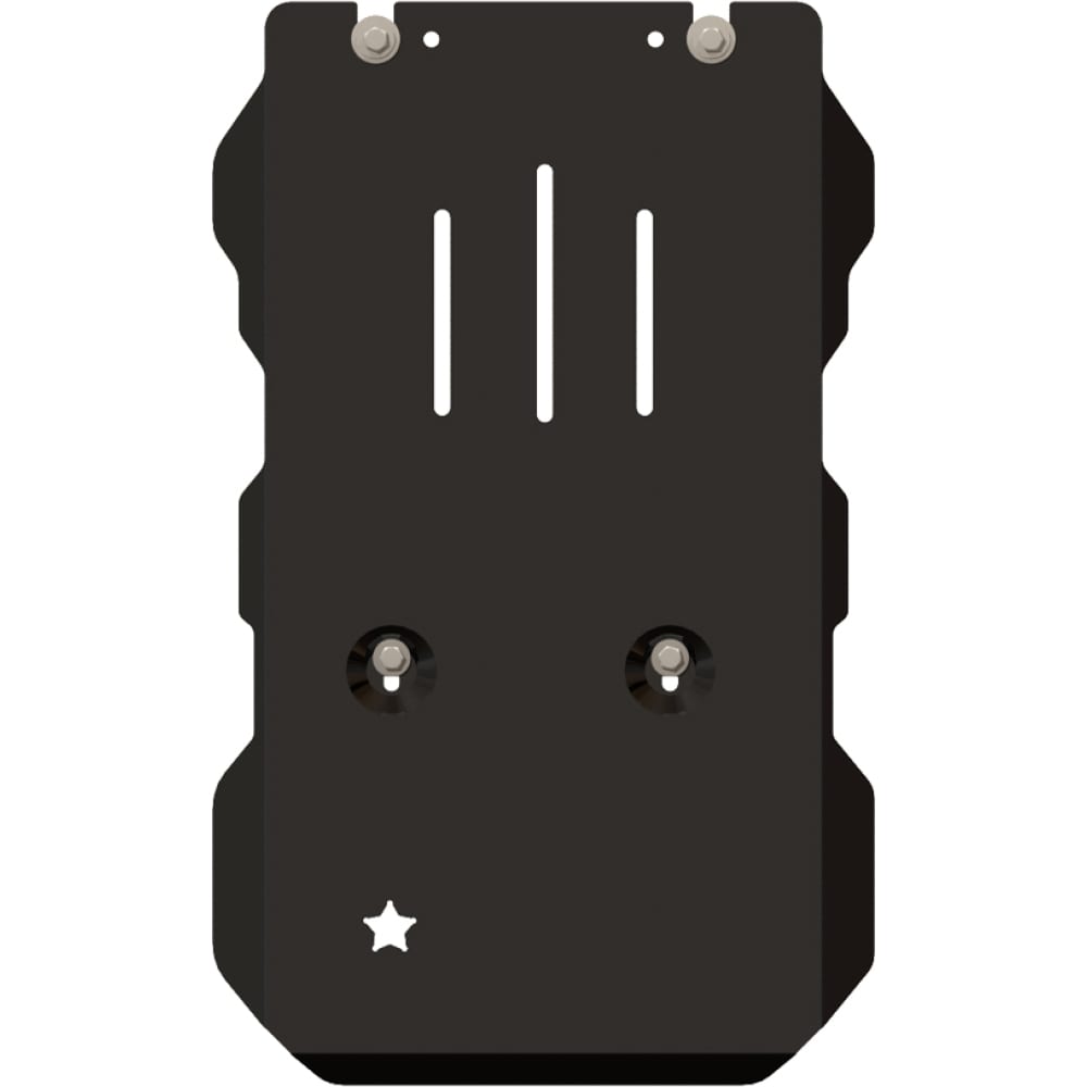 Защита КПП и РК для AUDI Q 7-для 0943/1068/1224 2006-2015 3, 6 FSI/ 4.2 FSI, гнутая, сталь 2.5 мм, с крепежом sheriff