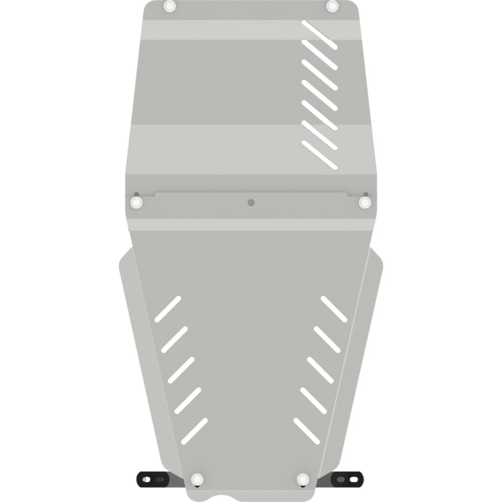 Защита КПП и РК для SUZUKI Grand Vitara-для 1570 2005-2008-2014 1.6/ 2.0/ 1.9D, гнутая, алюминий 5 мм, с крепежом sheriff