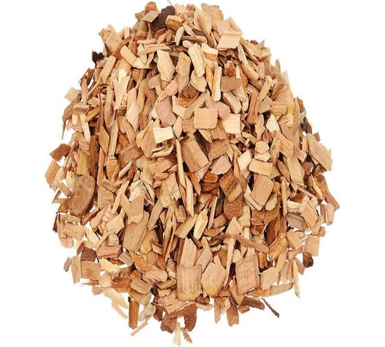 Изображение товара Яблоневая щепа для горячего и холодного копчения Бацькина баня 50043-ВИ