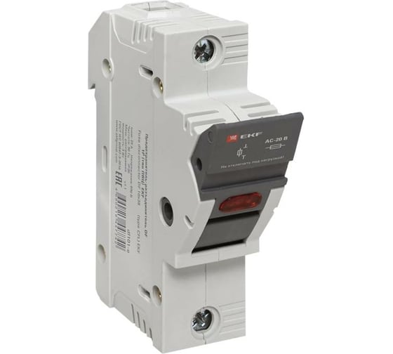 Изображение товара Предохранитель-разъединитель EKF DF 14x51 3Р тип ПВЦ df143-e