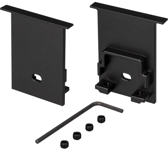 Изображение товара Заглушка Arlight SL-COMFORT-3551-F BLACK c отверстием 0 31786