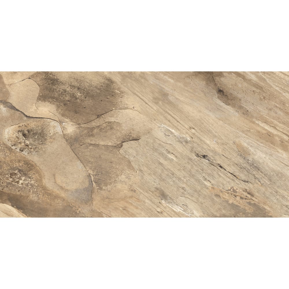 керамогранит rex ceramiche etoile brown river glossy 6 mm 60x120 Керамогранит LAPARET