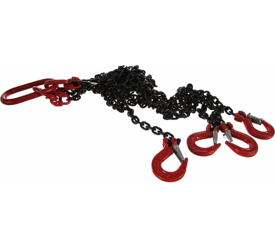 Изображение товара Четырехветвевой цепной строп из цепей повышенной прочности на сборных элементах КантаПлюс 8ц4СЦ-4,25/6,0м