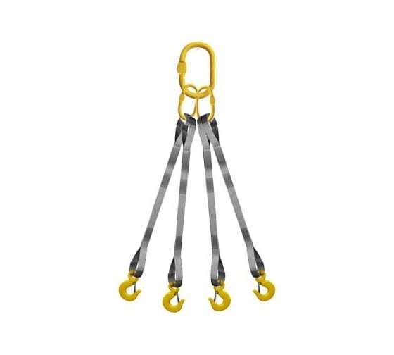 Изображение товара Четырехветвевой текстильный строп КантаПлюс т4СТ-10,0/2,0м