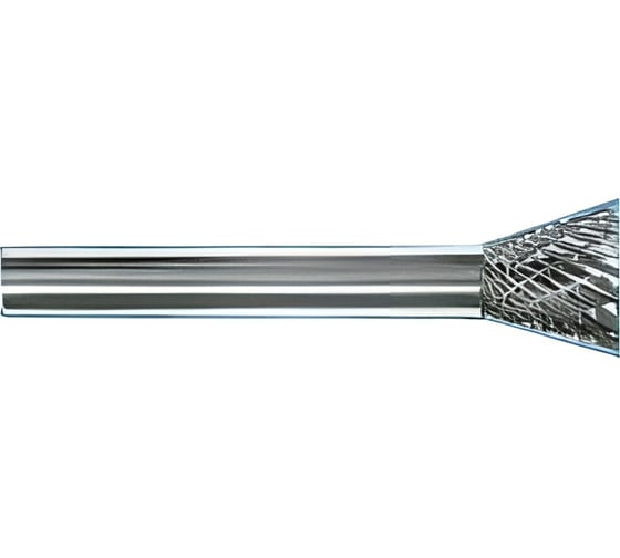 Изображение товара Бор-фреза твердосплавная с обратным конусом N16 16x06 16x16x6х65 мм, 18 градусов, Х-образная насечка CNIC 31189