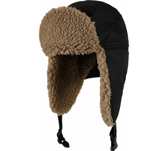 Изображение товара Шапка-ушанка Ifrit GERD Taslan Membrane, черный, р. 57-60 Ш-472/3-57/60 4630086584062