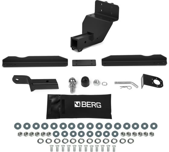 Изображение товара Фаркоп BERG для ГАЗ ГАЗель Соболь I поколение ЦМФ, автобус 2010-н.в., шар Е, 2500/100 кг, F.6213.001