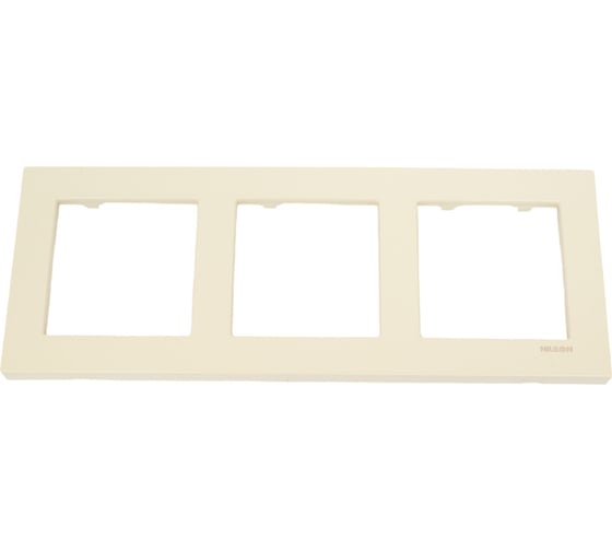 Изображение товара 3-местная рамка Nilson moda кремовый, 21120093