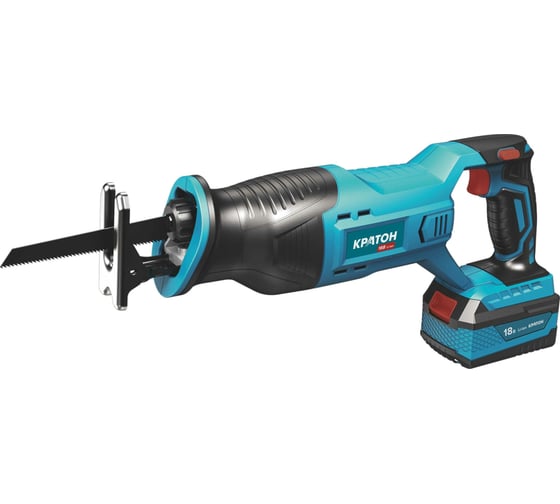 Изображение товара Сабельная аккумуляторная пила Кратон RS18DC-115-OFA SET АКБ 4.0А·ч, ЗУ 3 11 01 088