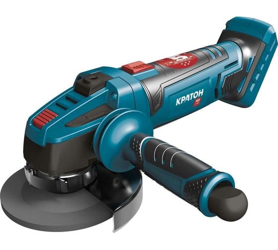 Изображение товара Угловая аккумуляторная шлифмашина Кратон AG18DC-125-OFA  без АКБ и ЗУ 3 11 01 083