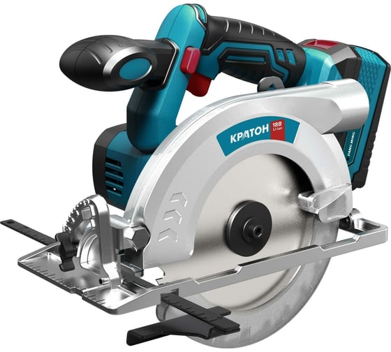 Изображение товара Циркулярная аккумуляторная пила Кратон CS18CD165OFA SET (АКБ 4.0Ач ЗУ) 3 11 01 090