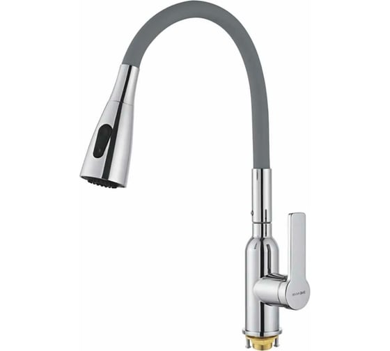 Изображение товара Смеситель для кухни SHEVANIK с гибким изливом, хром S843-9