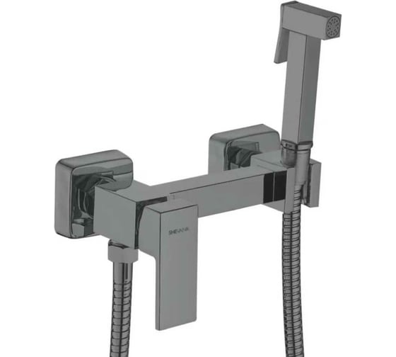 Изображение товара Встроенный гигиенический душ SHEVANIK оружейная сталь S137T