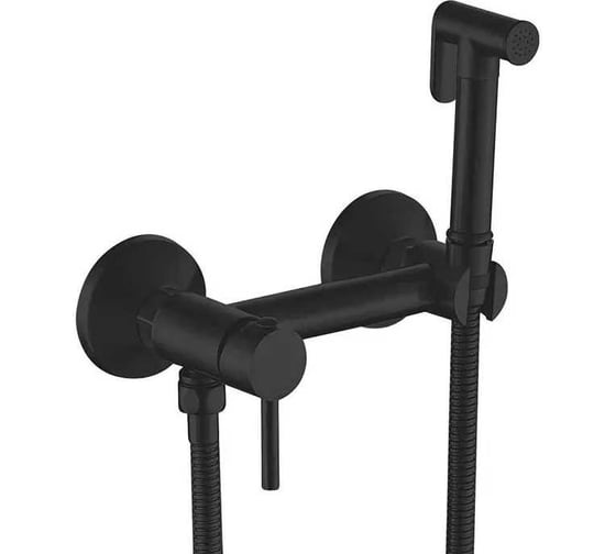 Изображение товара Встроенный гигиенический душ SHEVANIK черный, матовый S107H