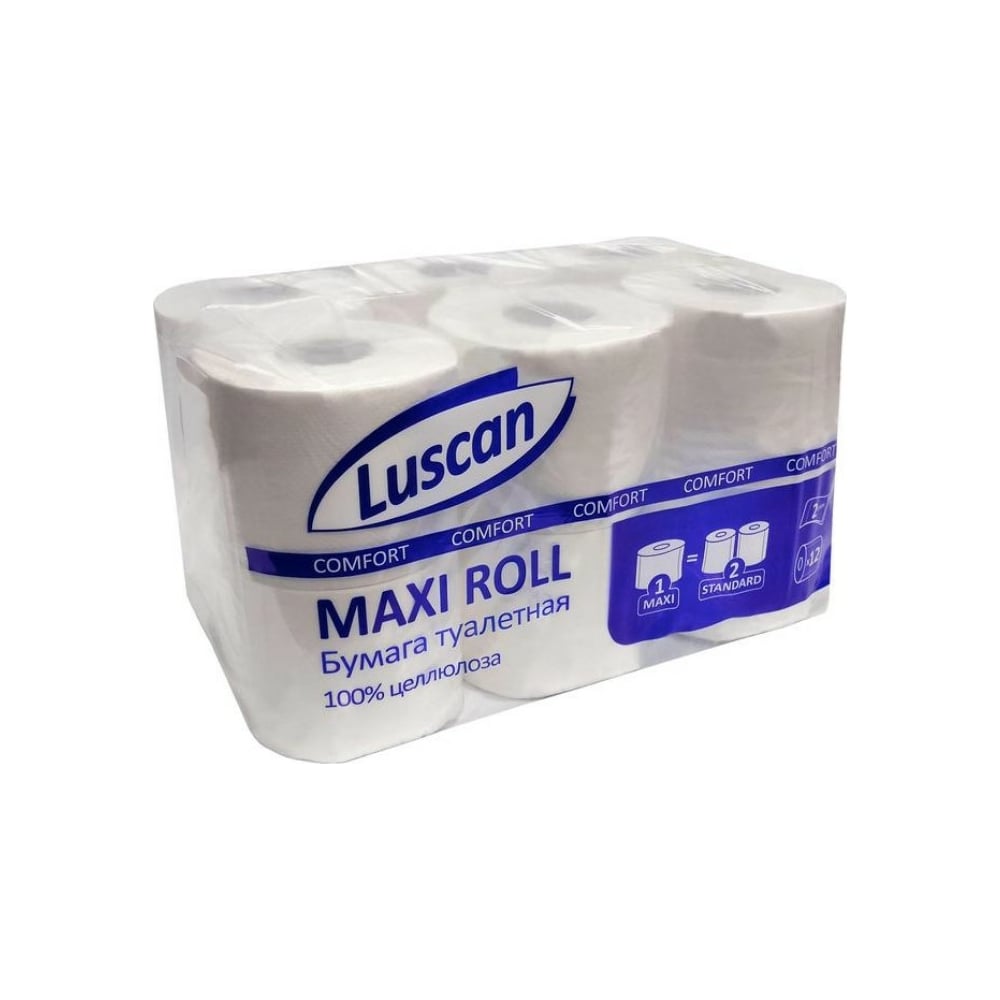 Туалетная бумага Luscan бумага протирочная luscan