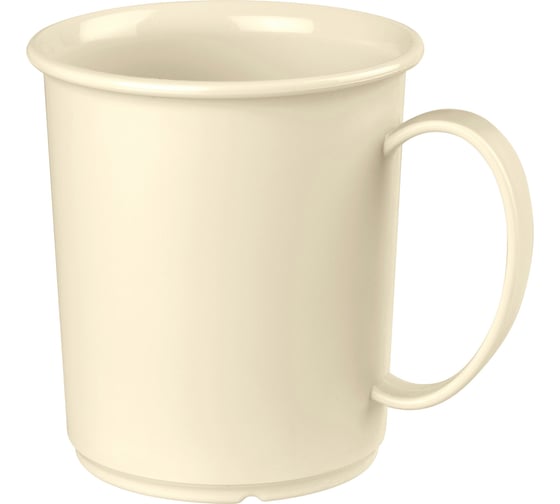 Изображение товара Детская кружка Пластишка 0.18 л, бежевый 431344007