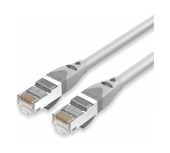 Изображение товара Прямой патч-корд VENTION SFTP cat.6A, RJ45 - 0,5м. Серый IBHHD