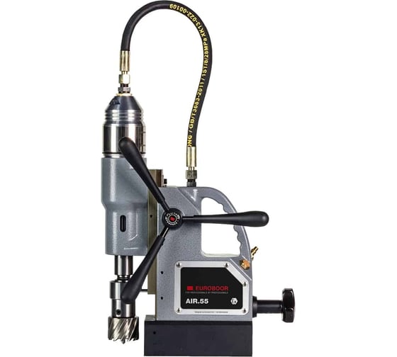 Изображение товара Пневматический сверлильный станок на магнитном основании EUROBOOR диаметр 12-55 мм AIR.55              