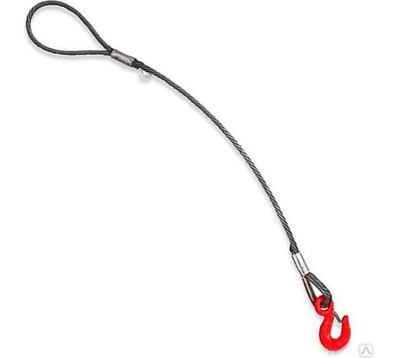 Изображение товара Одноветвевой канатный строп КантаПлюс опрессовка о1СК-1,25/3,0м