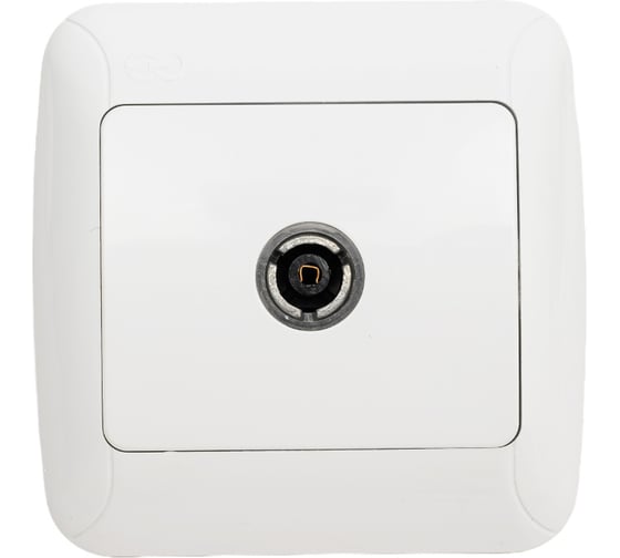 Изображение товара Розетка телевизионная GUNSAN Fantasy проходная белый 16231100-161122