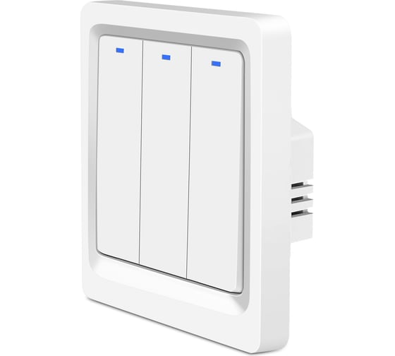 Изображение товара Умный трехкнопочный выключатель Zigbee Roximo SZBTN01-3