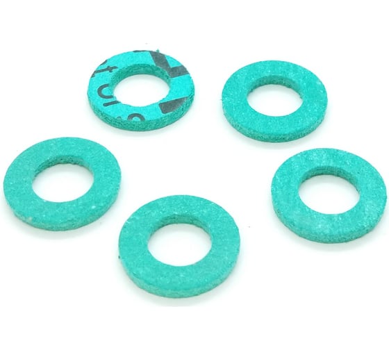 Изображение товара Прокладка HG безасбестовый паронит 3/8 (9x14x2 мм), 5 шт 4961896