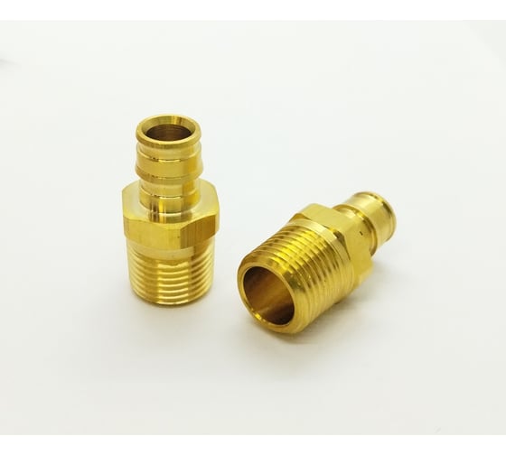 Изображение товара Муфта HG PE-X латунь 16x1/2 НР, 2 шт 4961346