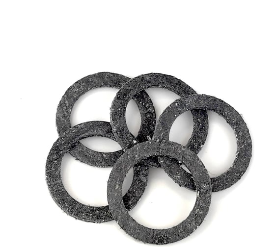 Изображение товара Паронитовая прокладка HG 1/2 дюйма (24x33x2мм) 5 шт 4961230