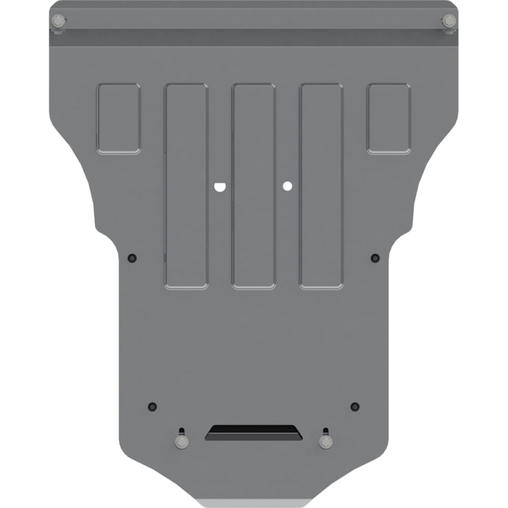 Защита картера и КПП для AUDI Q 5 2008-2017 2.0 TFSI АТ (Tiptronic) 4wd, универсальнай штамповка, AL 4 мм, с крепежом sheriff