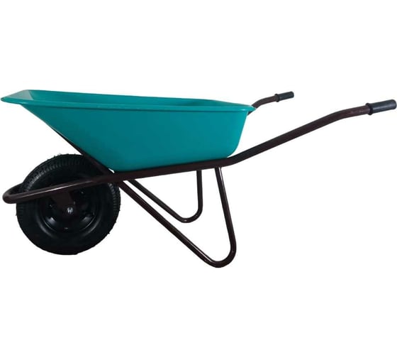 Изображение товара Строительная одноколесная тачка LWI 130 л, 230 кг, сверхпрочное полимерное корыто LWI130PROFI