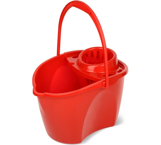 Изображение товара Ведро Martika Престо овальное 12 л., со сливом и отжимом С646