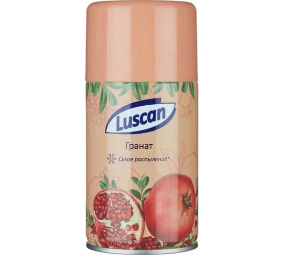 Изображение товара Баллон сменный для автоосвежителя Luscan 250 мл Гранат сухое распыл 1564002