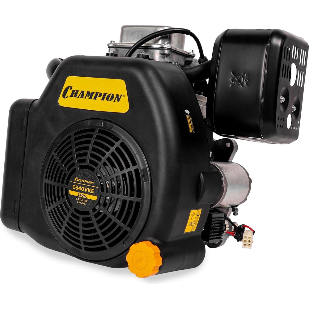 Изображение товара Двигатель Champion G340VKE для газонокосилок и культиваторов, 8.1 кВт