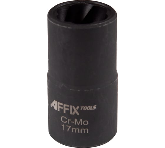 Изображение товара Головка для поврежденного крепежа 17 мм, 1/2"DR AFFIX AF10930017