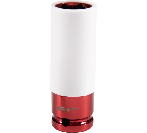 Изображение товара Головка торцевая ударная глубокая тонкостенная 21 мм, 1/2"DR, пластиковая защита AFFIX AF00645121